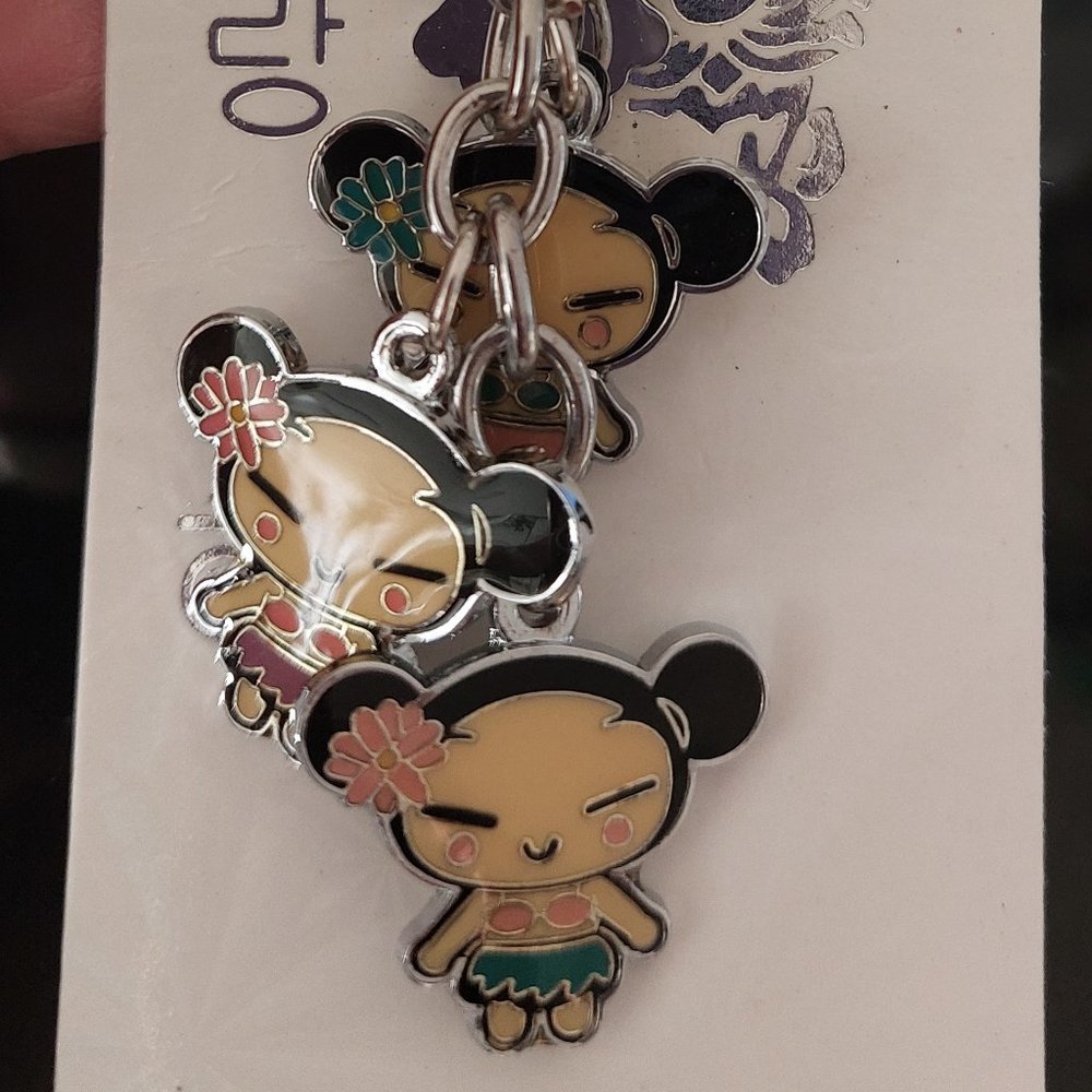 Super Cute Hula Girl Keychain